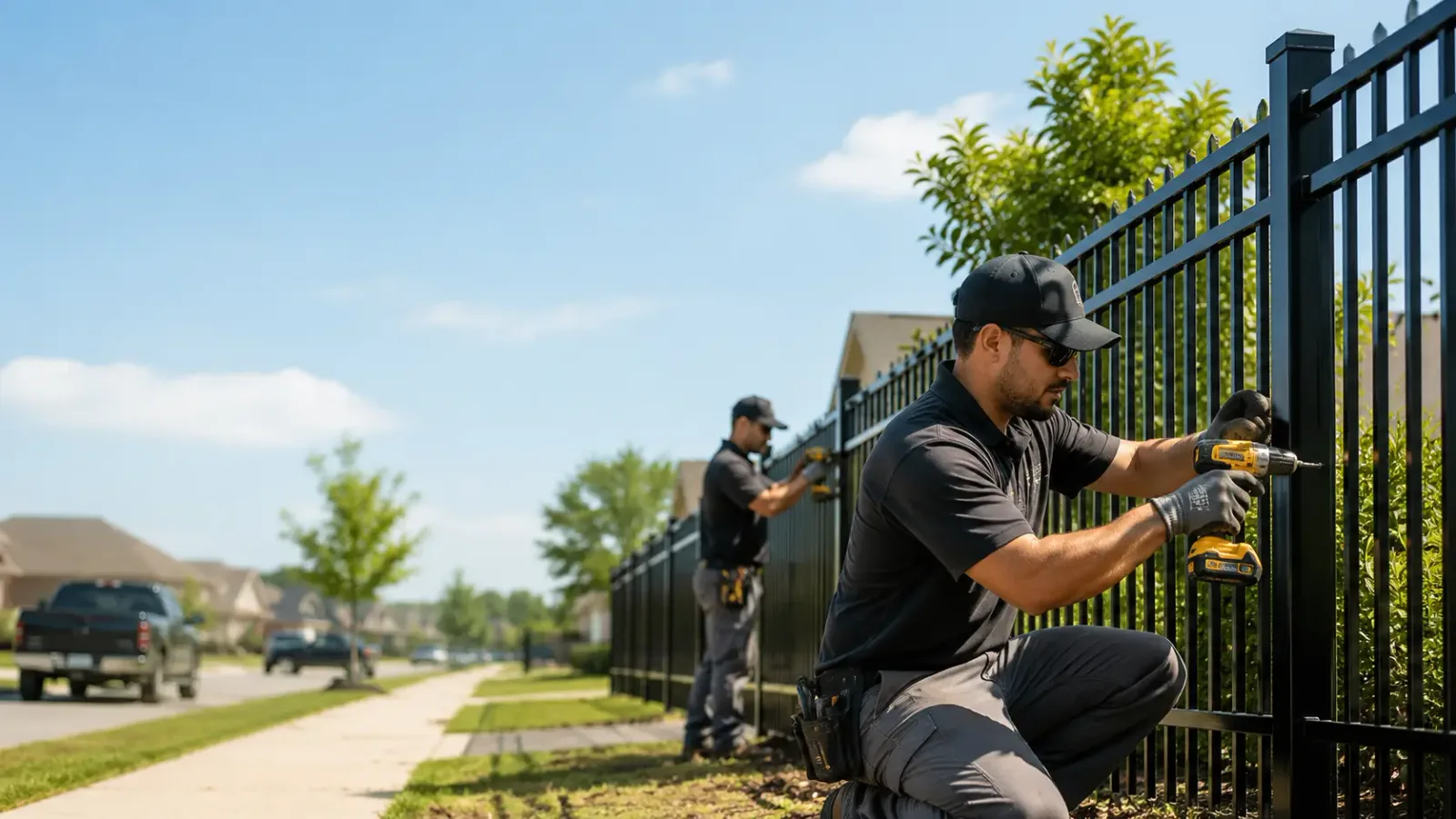 Metal Fence Installation in Fairgrove, MI